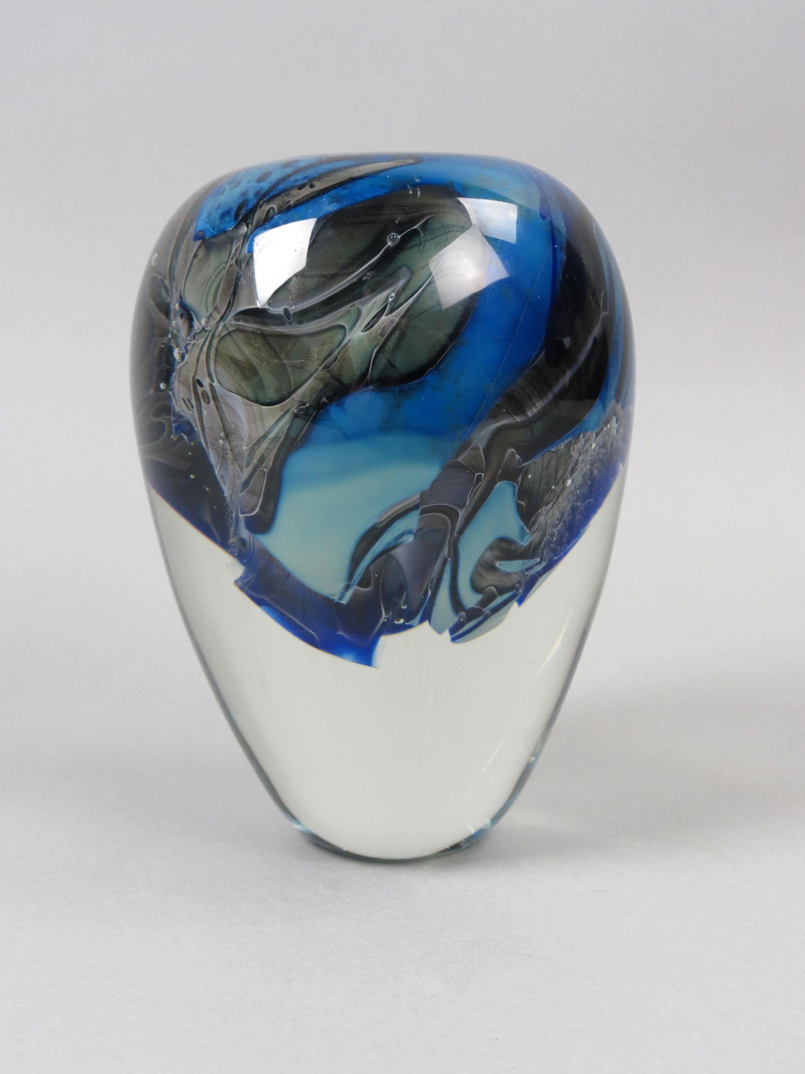 Randy Strong Studio Art Glass Vase, (1 of 5)