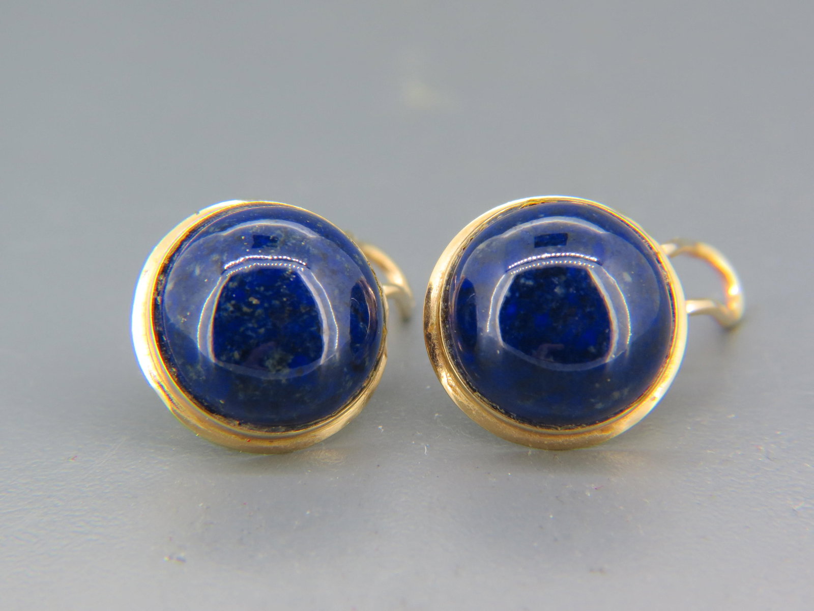 Lapis Lazuli Gold Earrings, (1 of 5)