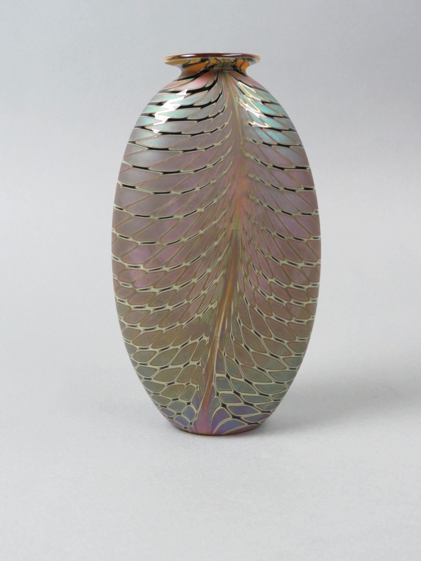 Zweifel Studios Art Glass Vase, (1 of 4)