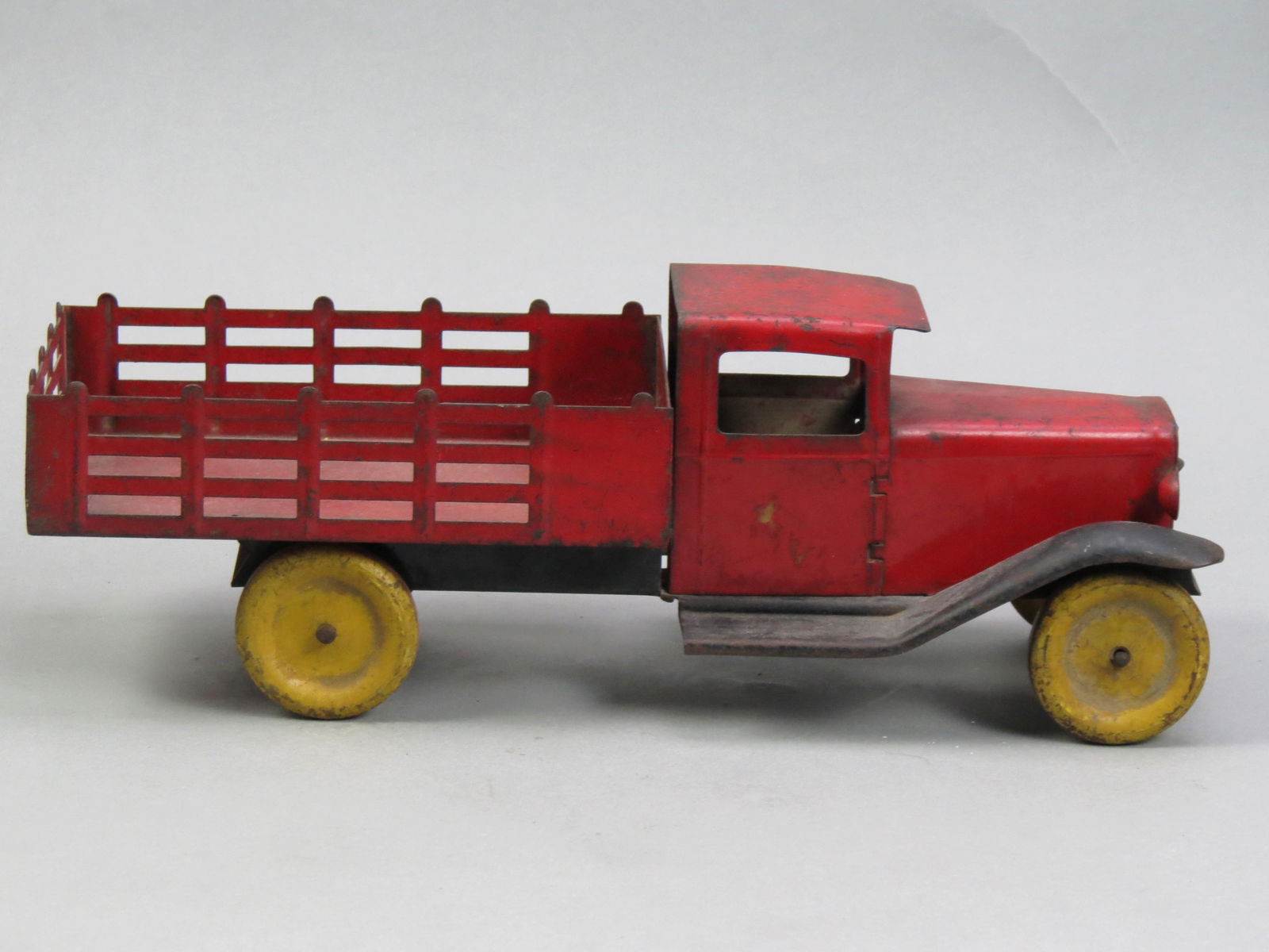 Early Tin Toy Truck, Buddy L or Keystone Type, (1 of 5)