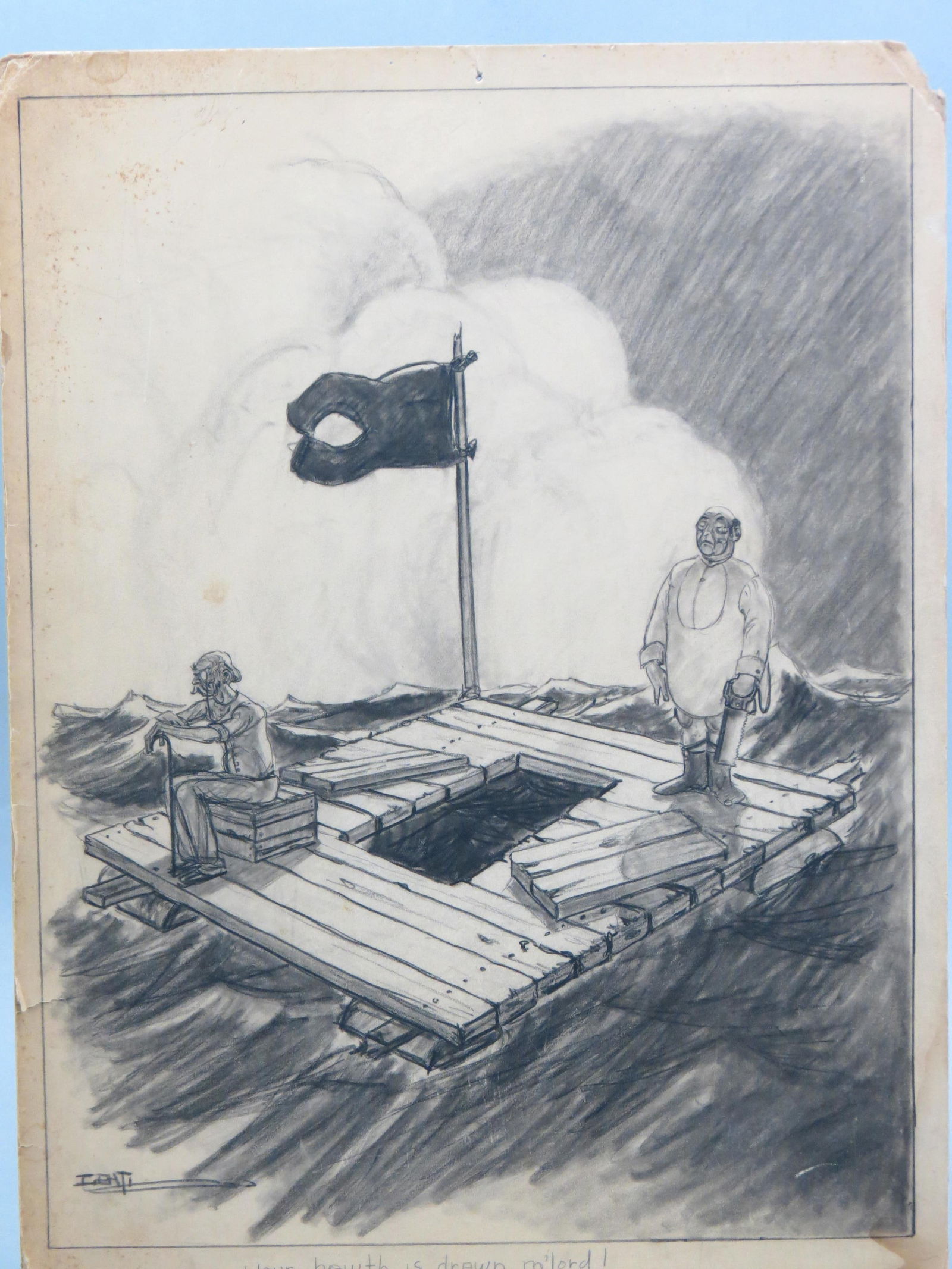 John "Jack' Lehti, illustration art, "Your bath (1 of 4)