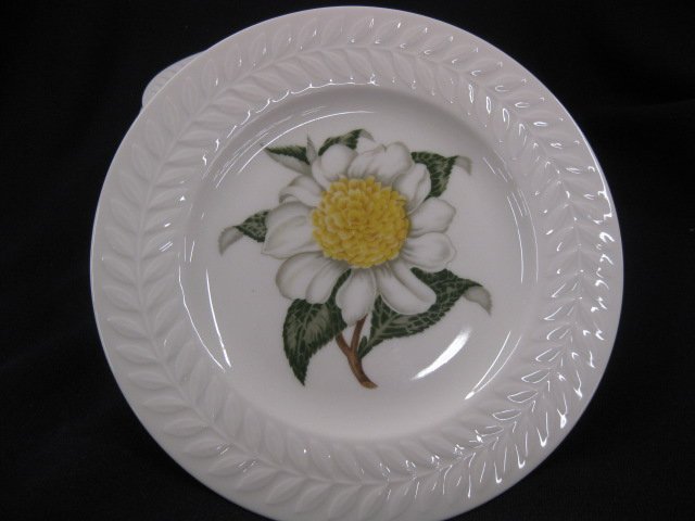 Theodore Haviland "Camellia" Porcelain Plates, 8": 8", excellent.