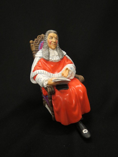 Royal Doulton Figurine "The Judge",: HN #2443, 6", excellent.