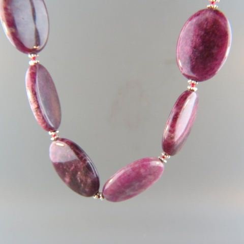 Ruby Necklace, - 2