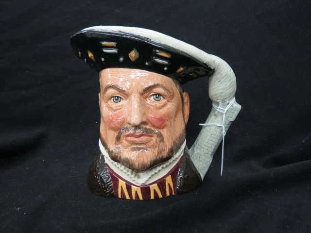 Royal Doulton Henry VIII" Character Mug,": large, D-6642, 7 1/2 excellent."
