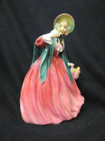 Royal Doulton Figurine "Lady Charmain",: HN #1949, 8", excellent.