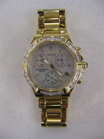 Citizen Eco Drive Ladies Wrist watch,: abalone dial, excellent.