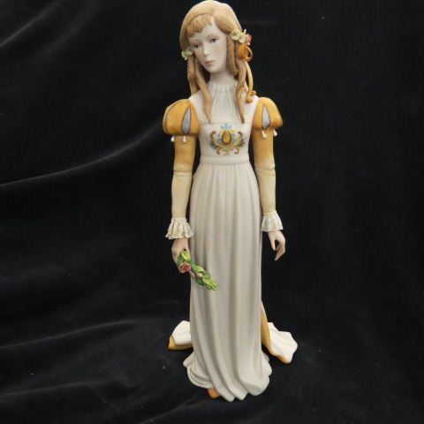 Cybis Porcelain Figurine of Ophelia",": 13, edition of 800, excellent...Cybis porcelain is a twentieth-century product. Boleslaw Cybis came to the United States from Poland in 1939. He started making porcelains in Long Island, New York, in