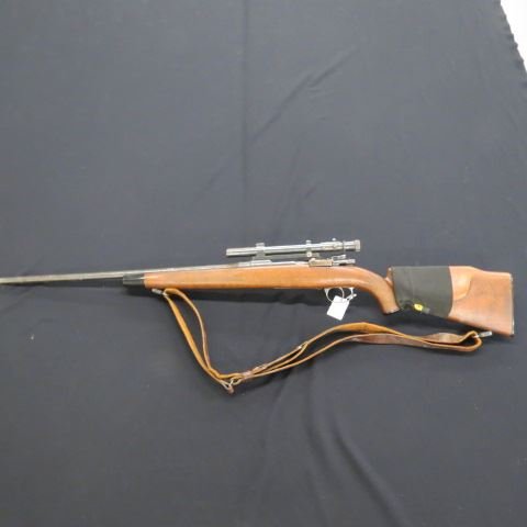 Mauser Model 98 7mm Rifle,: with redfield scope model 330, German Nazi period marks, scarce.