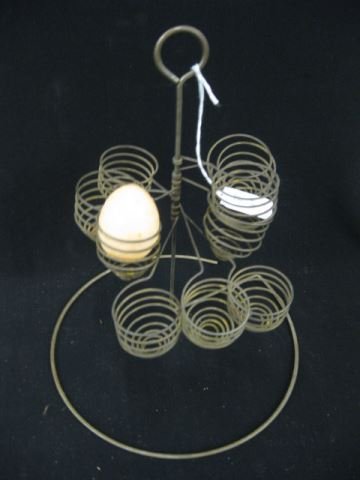 Wire Egg Holder,: neat country kitchen item!