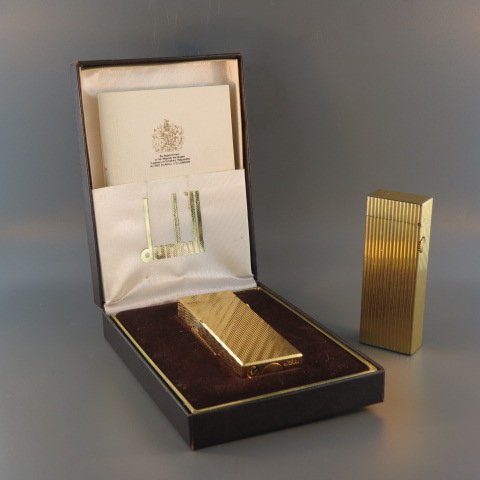 2 Dunhill Lighters, (1 of 3)