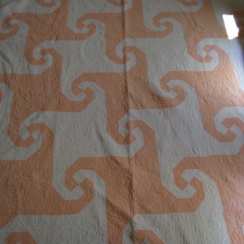 Pair of Handmade Quilts, (1 of 2)