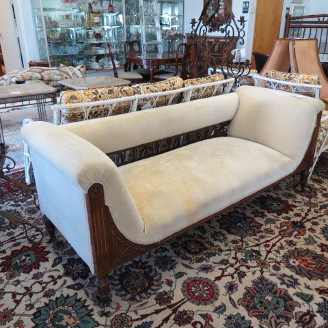 Swedish or Dutch Carved Sofa, (1 of 2)