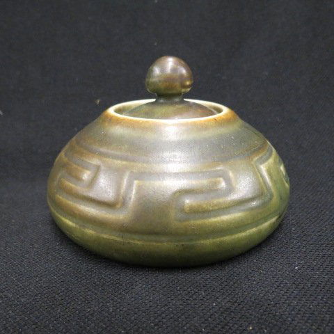 Rookwood Art Pottery Inkwell, (1 of 2)