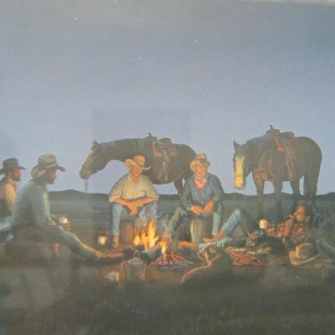 Jeanne Rager, lithograph, (1 of 4)