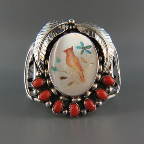 Navajo Indian Sterling Bracelet, (1 of 4)