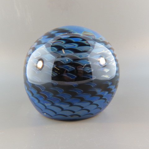 Randy Strong Art Glass Paperweight, (1 of 4)