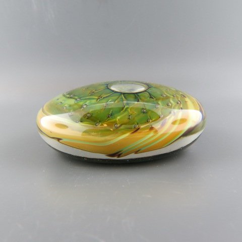 Robert Burch Art Glass Paperweight, (1 of 4)