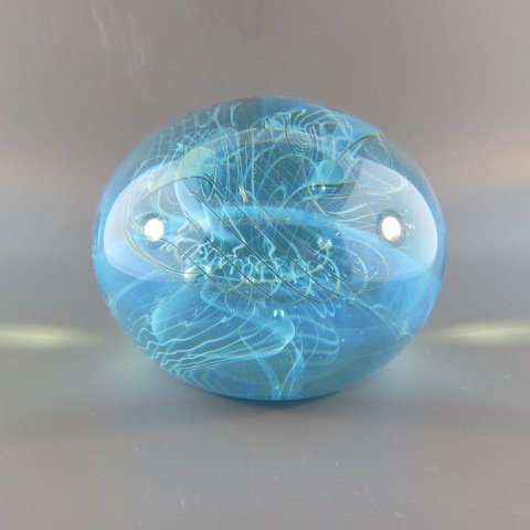 Bill Slade Art Glass Paperweight, (1 of 4)