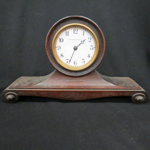 Mahogany Mantle Clock, (1 of 5)