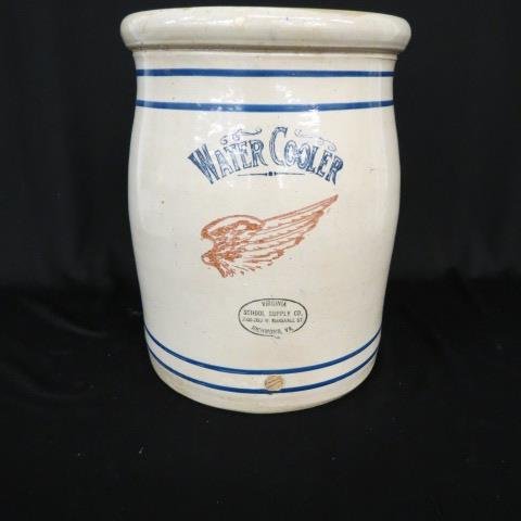 Redwing Stoneware Water Cooler Crock, (1 of 4)