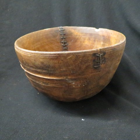 Early Wooden Bowl, (1 of 3)