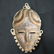 African Bronze Mask, - 2