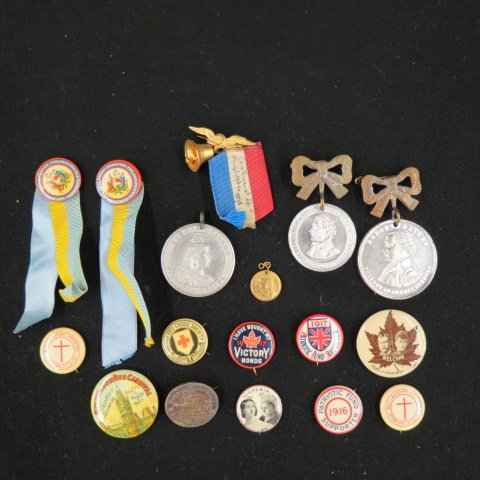 Estate Medals and Pins, (1 of 6)