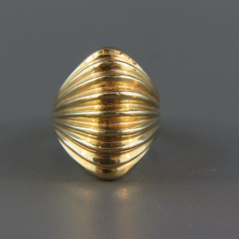 14k Gold Dome Fashion Ring, (1 of 3)