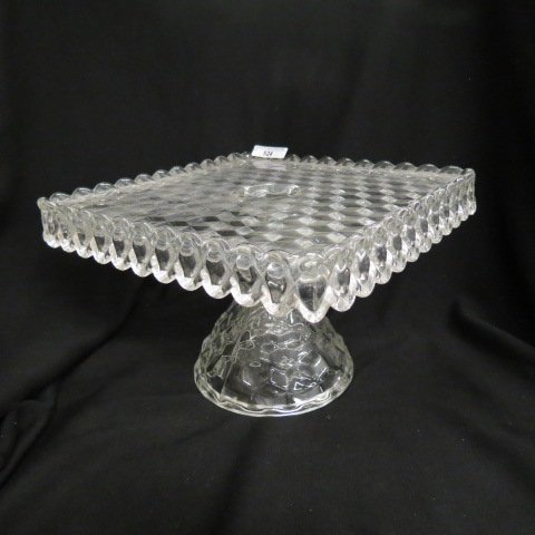 Fostoria "American" Cake Stand, (1 of 2)