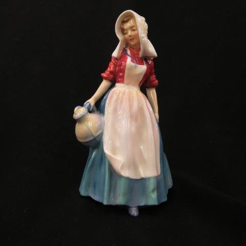 Royal Doulton Porcelain Figurine,: "Jersey Milkmaid", HN #2057, 7".