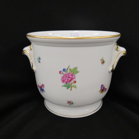 Herend Porcelain "Queen Victoria" Cashe Pot or Planter (1 of 3)