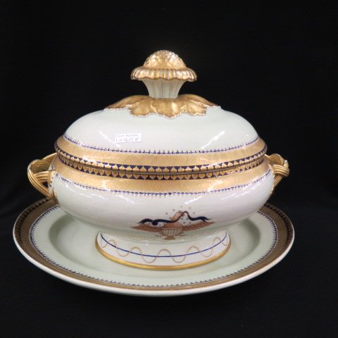 Mottahedeh Chinese Export Style Porcelain Soup (1 of 9)