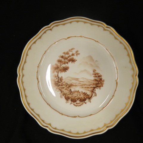 12 Richard Ginori Porcelain Plates, (1 of 2)