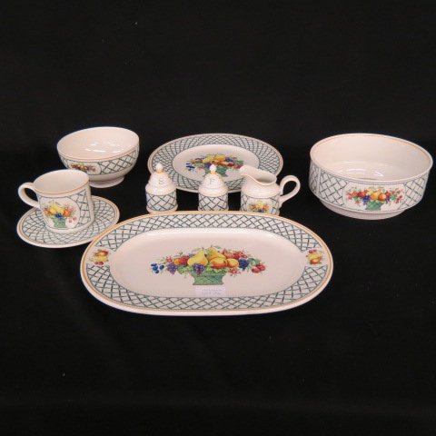 137 pc. Villeroy and Boch "Basket" Porcelain (1 of 7)