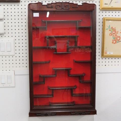 Chinese Wall Display Case, (1 of 1)