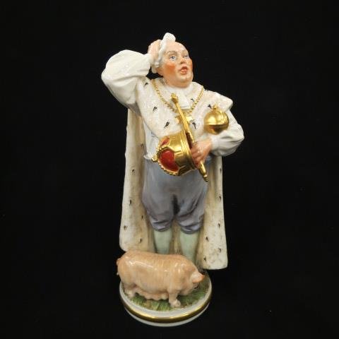 Bing and Grondahl Porcelain Figurine of a King, (1 of 7)