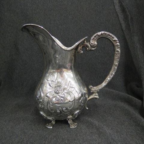 Sterling Silver Pitcher, (1 of 5)