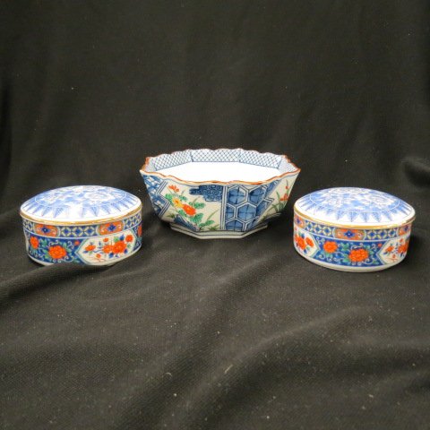 3 pcs. Tiffany Porcelain, (1 of 3)