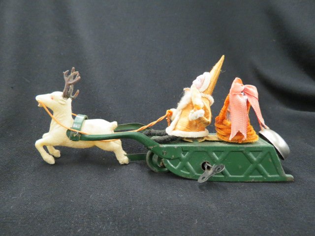 Early Santa Claus Wind-Up Toy, (1 of 4)