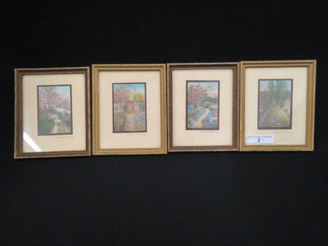 4 Wallace Nutting Miniature Prints, (1 of 3)