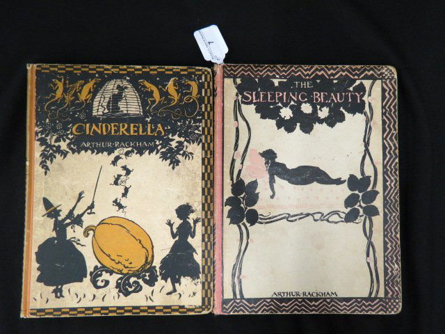 2 Arthur Rackham Books "Sleeping Beauty" (1 of 10)