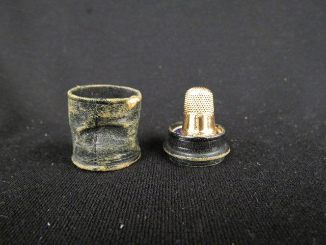14k Gold Victorian Thimble, (1 of 4)