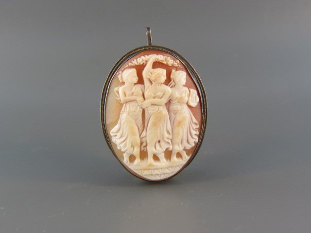 Cameo Brooch, (1 of 2)