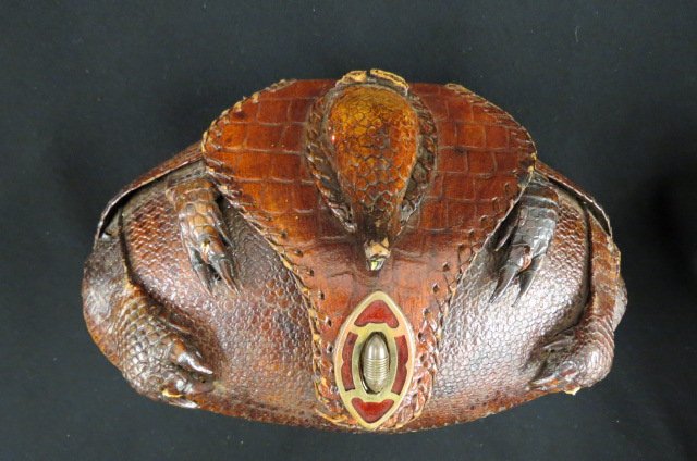 Vintage Armadillo Clutch Purse, (1 of 8)