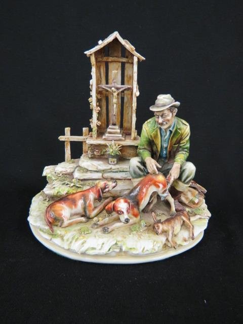 A. Borsato Capodimonte Porcelain Figurine, (1 of 6)