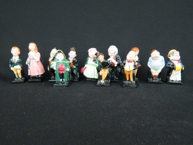 12 Royal Doulton Dicken's Figurines, (1 of 5)