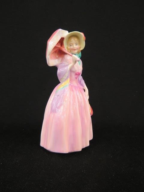 Royal Doulton Figurine "Miss Demure",: HN #1402, 7 1/2", excellent.