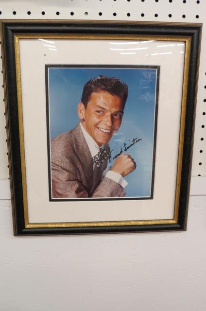 Frank Sinatra Autograph Photo, in color, (1 of 3)