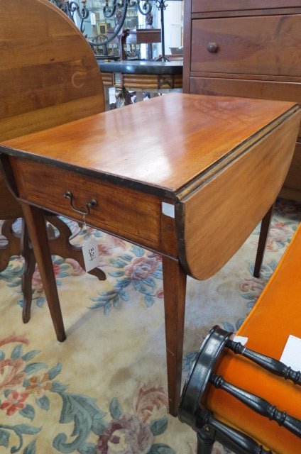 19th Century Mahogany Dropleaf Table, (1 of 1)